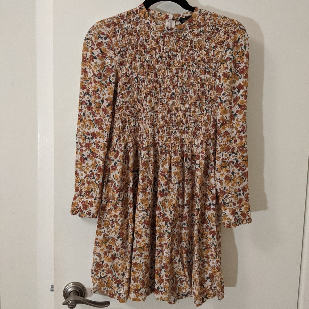 Topshop Floral Dress